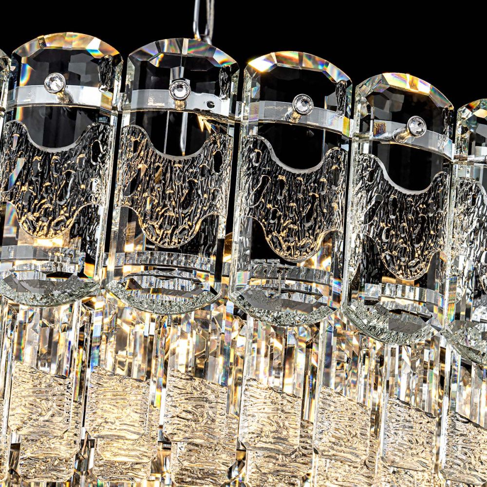 Люстра 60 см, 13*Е14*40W, Modelux  ML.7092.600 CR, Хром