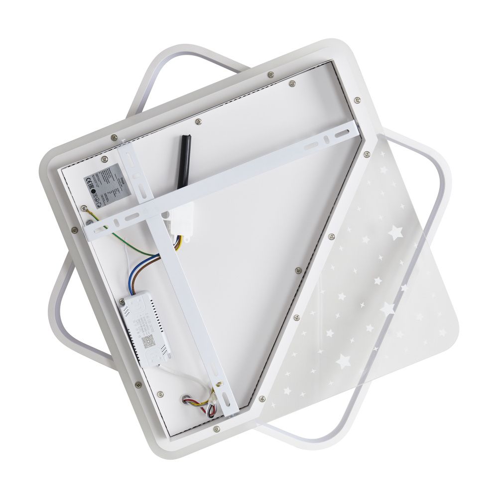 Светильник 54*54*-9 см, *LED*99W, Freya Страта / Strata FR6152CL-L99W, Белый