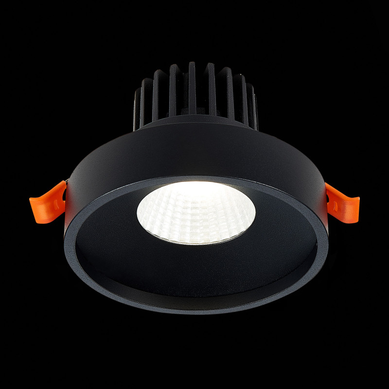 Встраиваемый светильник 10 см, 10W 3000K ST LUCE Встраиваемые светильники ST751.438.10 Черный