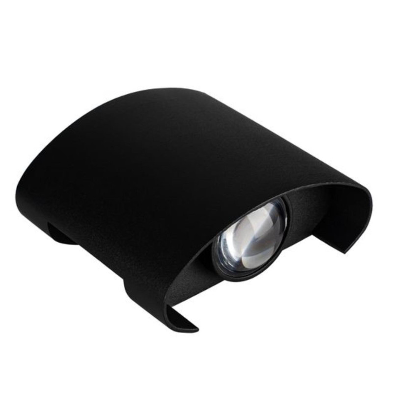 Настенный светильник 8*4*7,5 см, 2*LED*1W 4200K Arte Lamp Bosto A3122AL-2BK черный