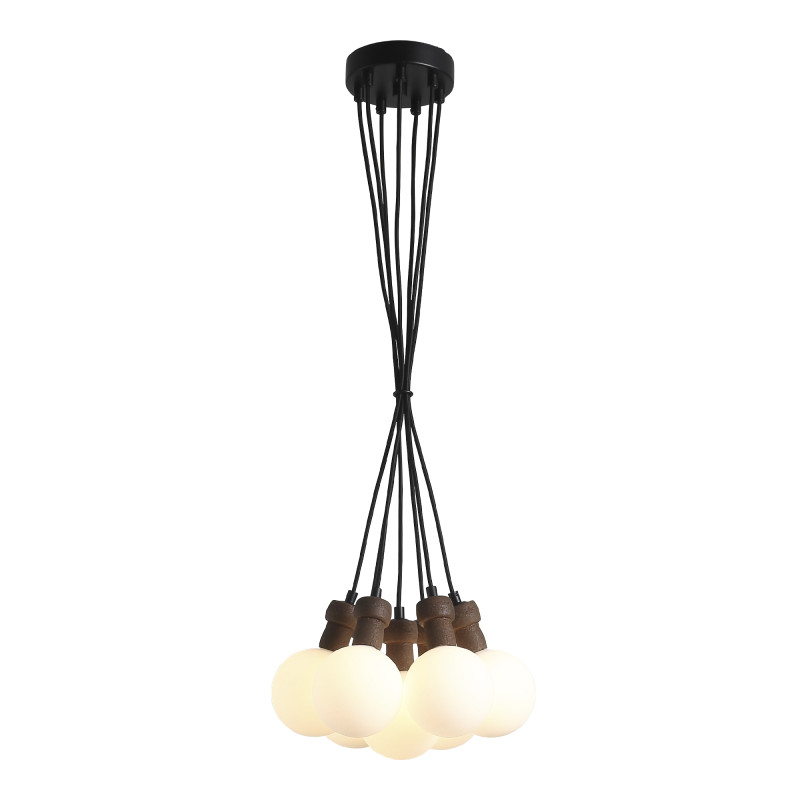 Светильник подвесной CORK 7*G9*5W 4000K ST LUCE SL6226.403.07 черный
