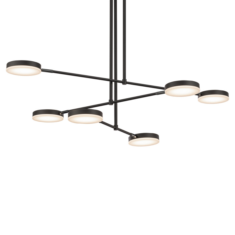 Светодиодный светильник Maytoni Fad MOD070PL-L38B3K, 38W LED, 3000K, черный
