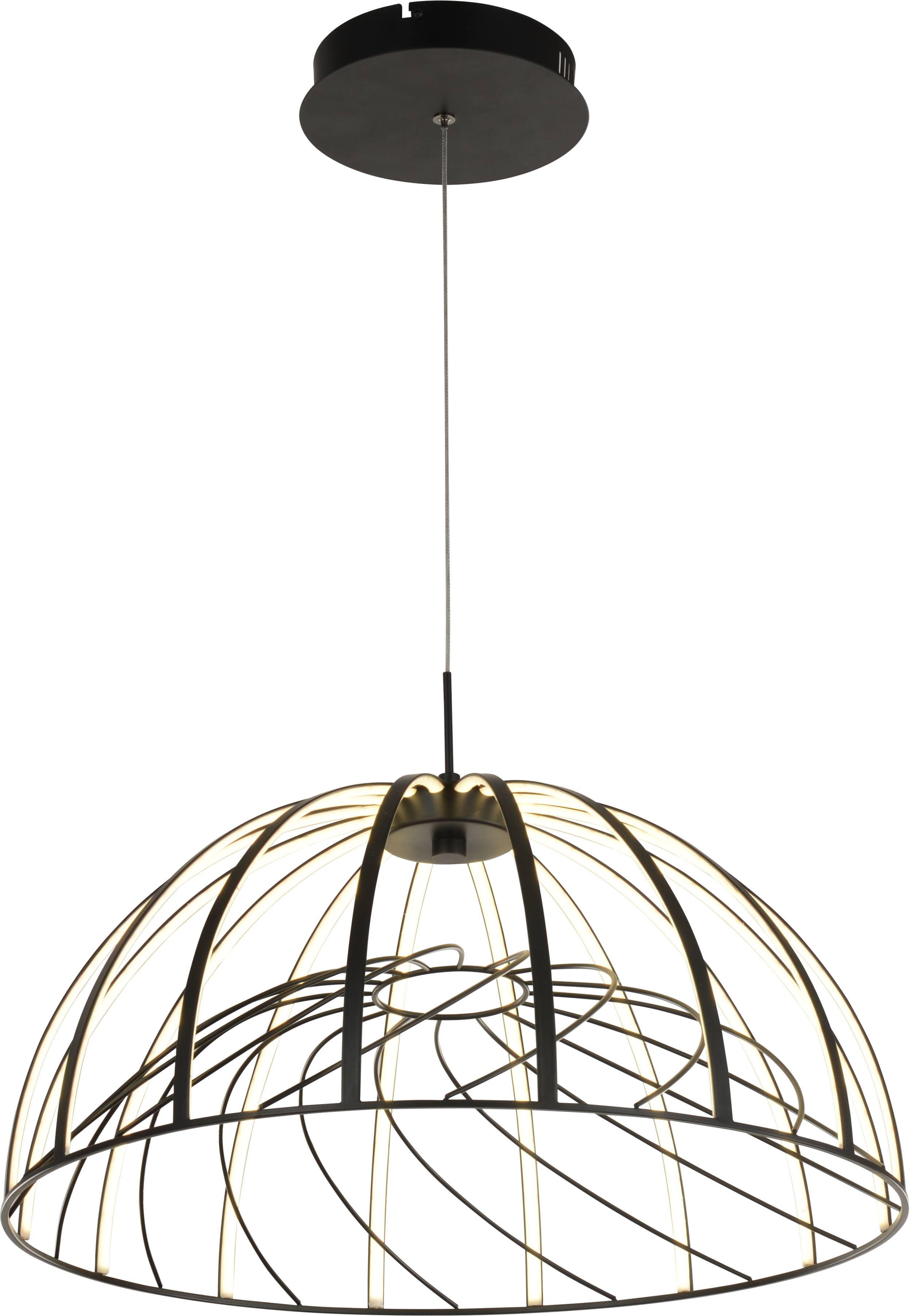 Люстра 600*300-1000, LED, 60W 4000K NewRgy LED 7572-1P BLACK, Черный