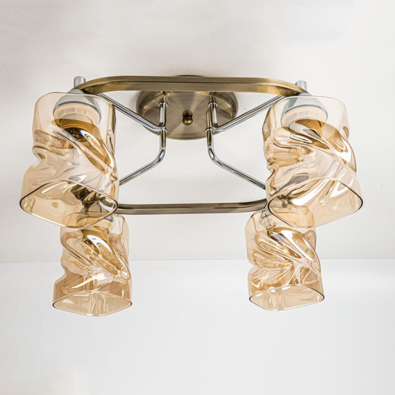 Потолочная люстра Citilux Плутон CL170142, бронза