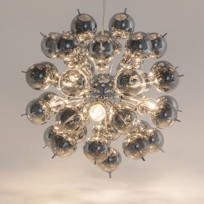 Подвесная люстра Maytoni Bolla MOD133PL-08CH, диаметр 64 см, хром