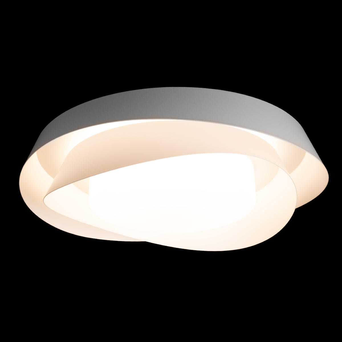 Потолочный светильник 48*10 см, 1*LED*30W 4000K LOFT IT Petale 10256 White белый