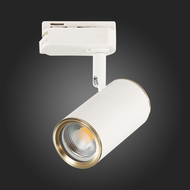 Трековый светильник 10*5 см, 50W, ST LUCE ST301.536.01 Белый