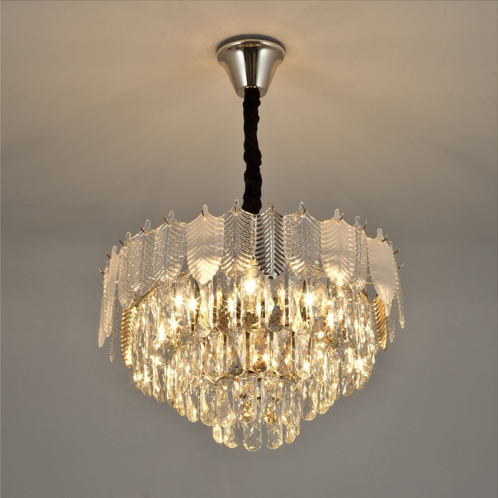 Подвесная люстра 50*50*66 см, Е14 9x40W, Золото MODELUX ML.602.9