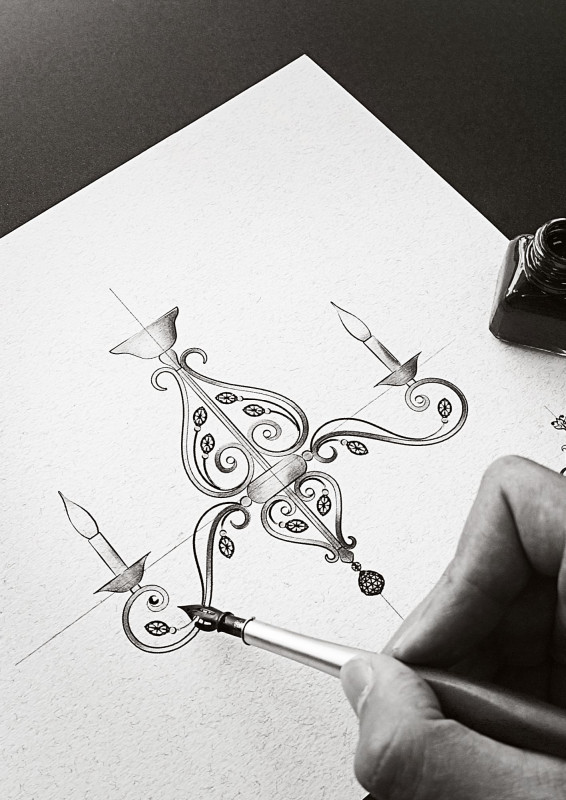 Люстра Maytoni  Leaves RC109-PL-08-R, диаметр 83 см, бронза