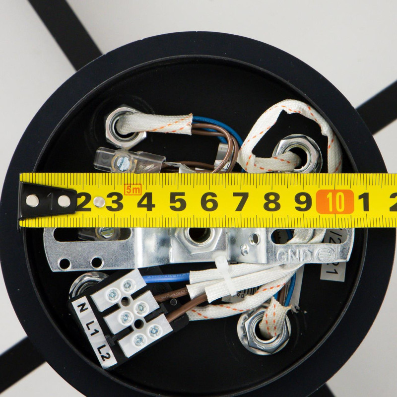 Люстра Citilux Девис CL201161 коричневый