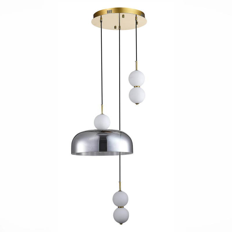 Светильник подвесной 1*LED*21W, St Luce Ode SL6112.203.21, золотистый