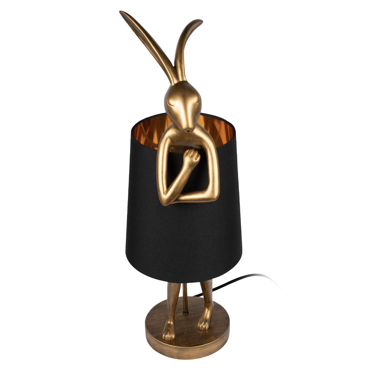Настольная лампа 26*63 см, 1*E14 LOFT IT Lapine 10315/B Black золото