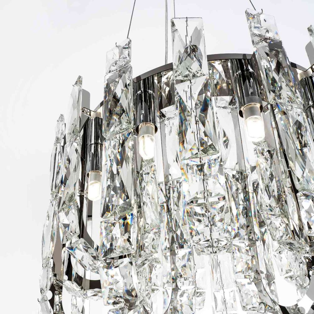 Подвесная люстра 40 см MODELUX ML.6621.9 CR хром