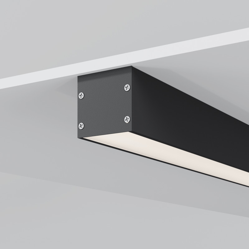 Радиусный профиль ALM-3535R-B-D-2.5M 3,5*3,5*250 см, Maytoni Led Strip черный