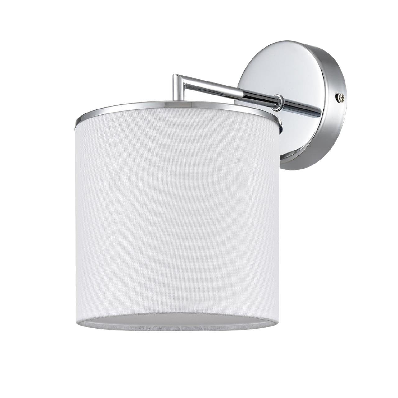Бра 15*24 см, 1*E14 Lumion SUNTORI 6591/1W хром, белый