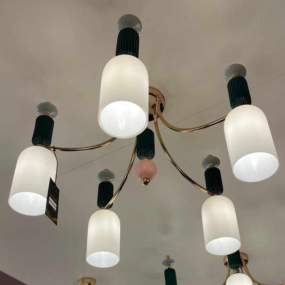 Потолочная люстра Odeon Light Candy 4861/5C, диаметр 71 см, золото