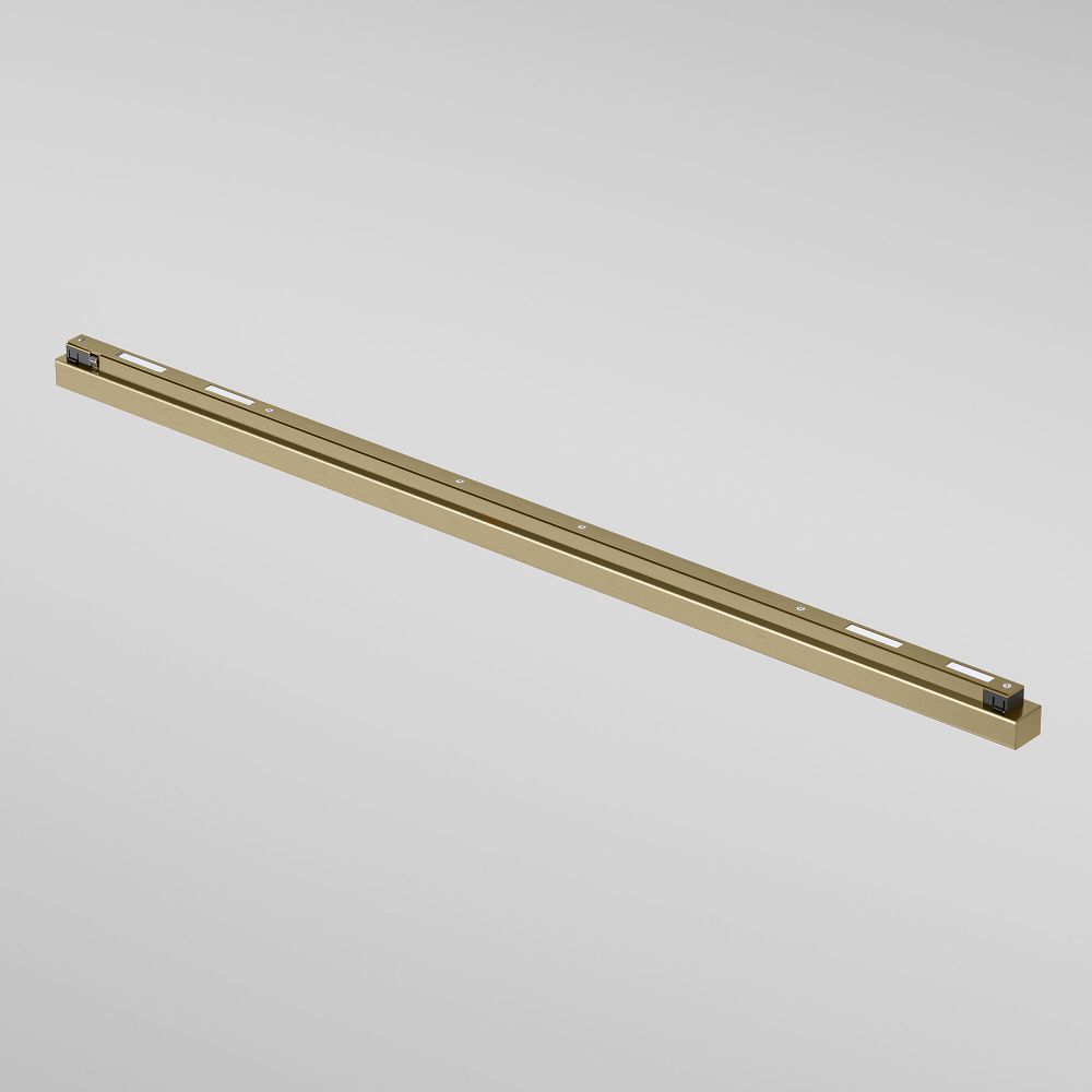 Трековый светильник магнитный 30*2*3 см, LED, 12W, 3000K, Elektrostandard Line Magnetic 85526/01, латунь