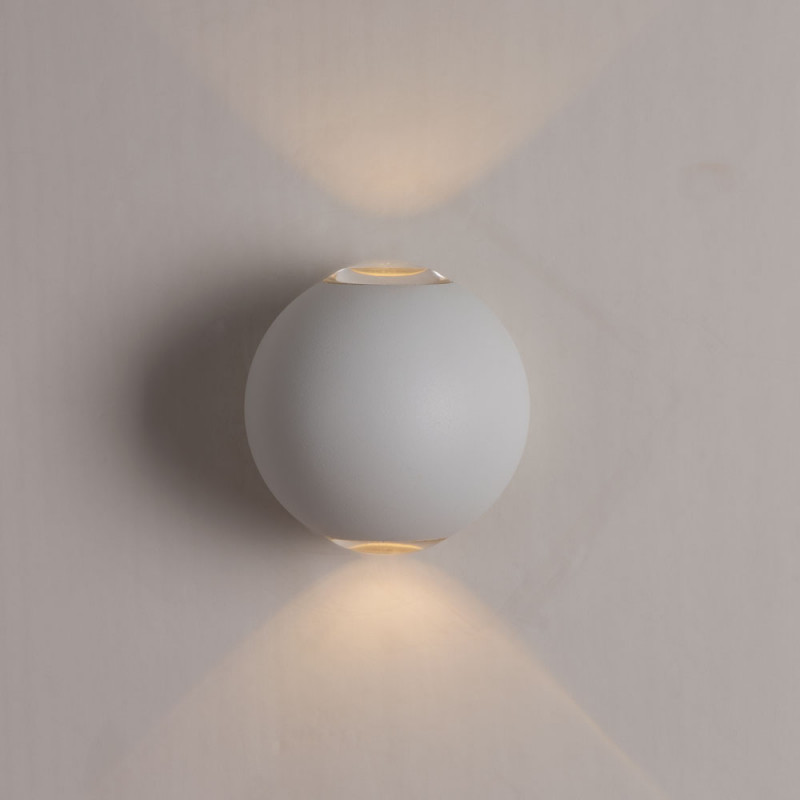 Бра 11*9*11 см, 1W, 3000K, Arte Lamp Conrad A1544AL-2WH белый