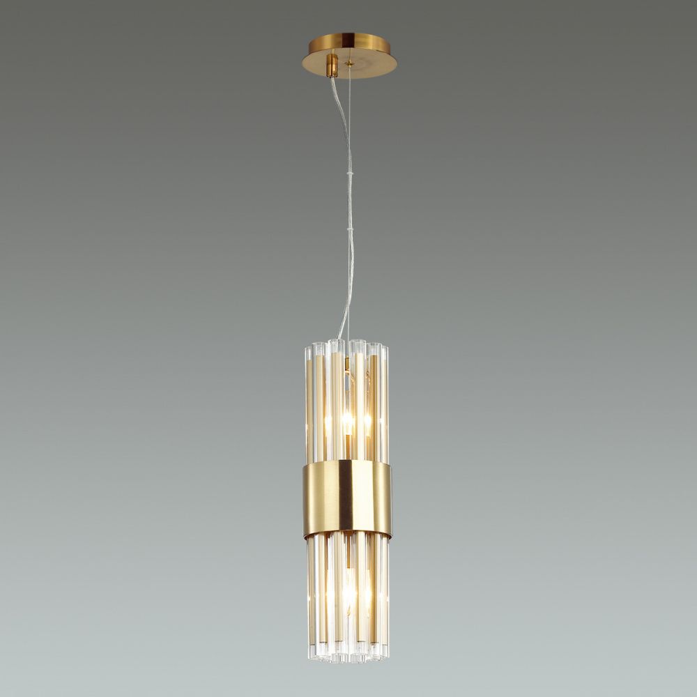 Светильник подвесной Odeon Light Viketa 4786/2, золото