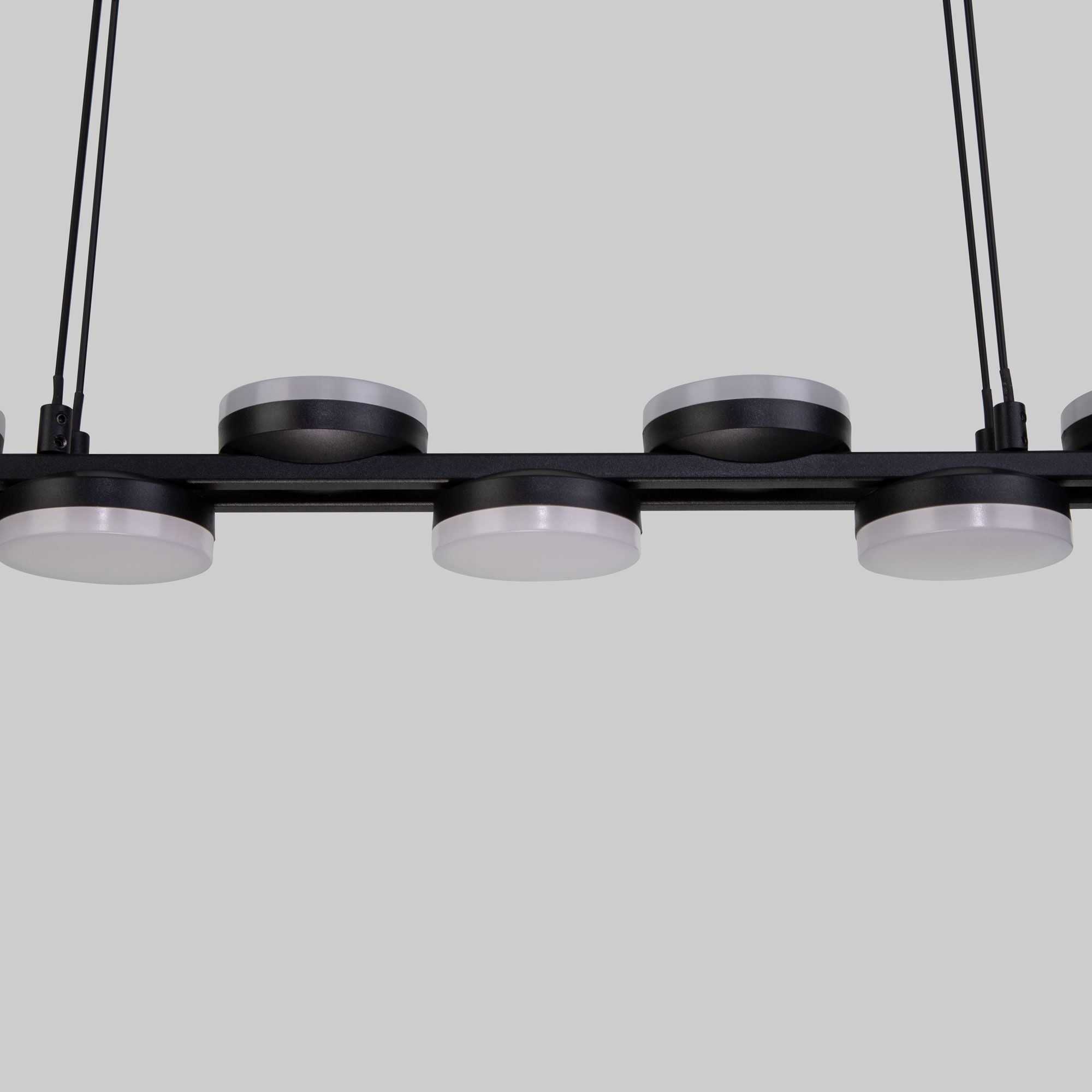 Подвесной светильник 119*6,9*150 см, *LED, 52W, 3000 Eurosvet Tapioca 90332/17, черный