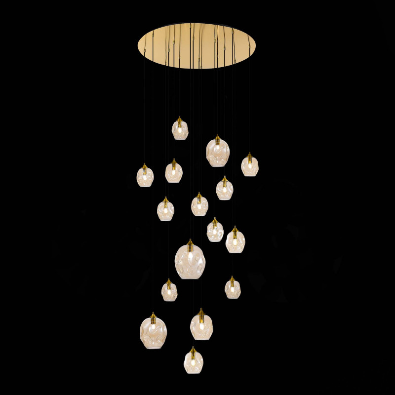 Люстра подвесная 117 см, ST LUCE IDESIA SL1188.303.16 Латунь