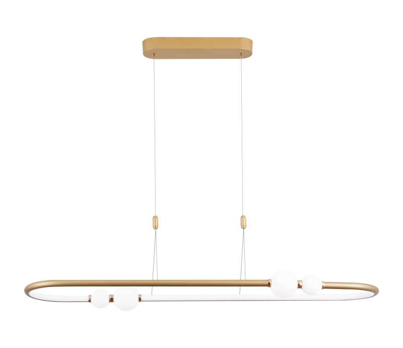 Подвесной светодиодный светильник 105*26*10 см, LED 44 W, Moderli Eclipce V5060-PL Золотой