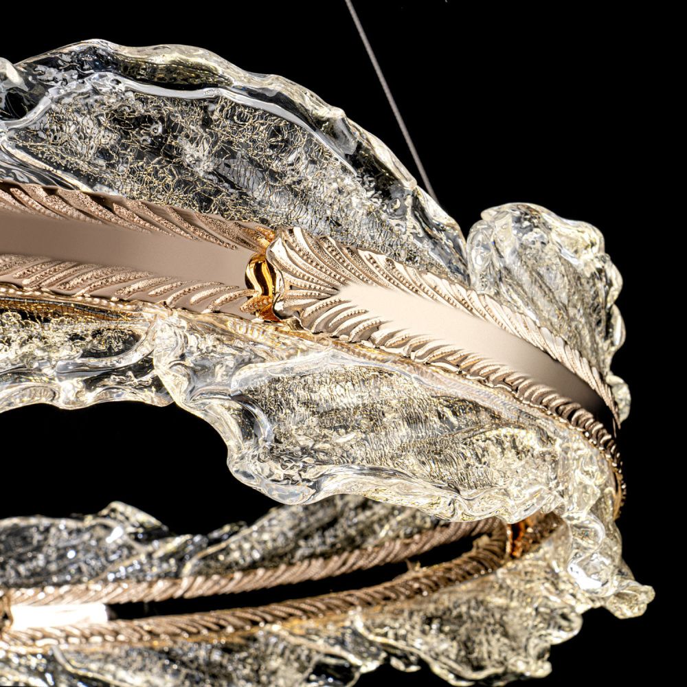 Люстра **-15 см, *LED*220W, 4000K, Modelux  ML.8180.780.600.500 CP, Шампань