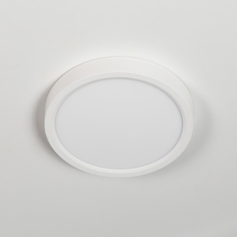 Светильник 18 см, 12W, 4000К Citilux Бейсик CL738120N  Белый