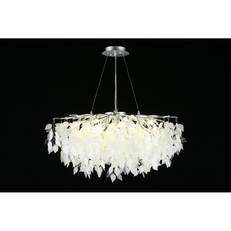 Подвесная люстра 80*80-190 см, 13*G9, 5W, Aployt Zhozefina APL.849.23.13, хром