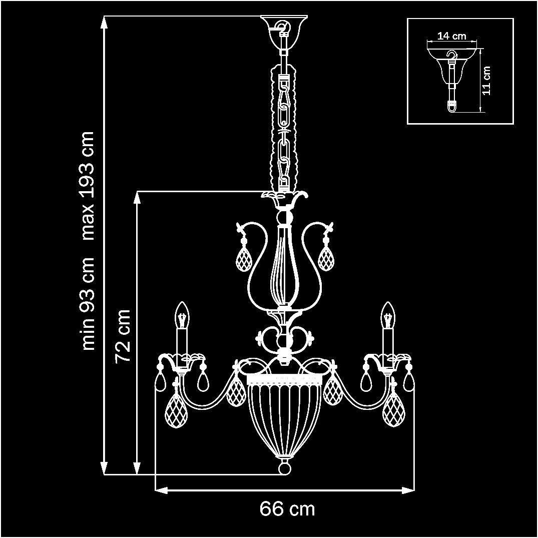 Подвесная люстра Lightstar Schon Silver 790114