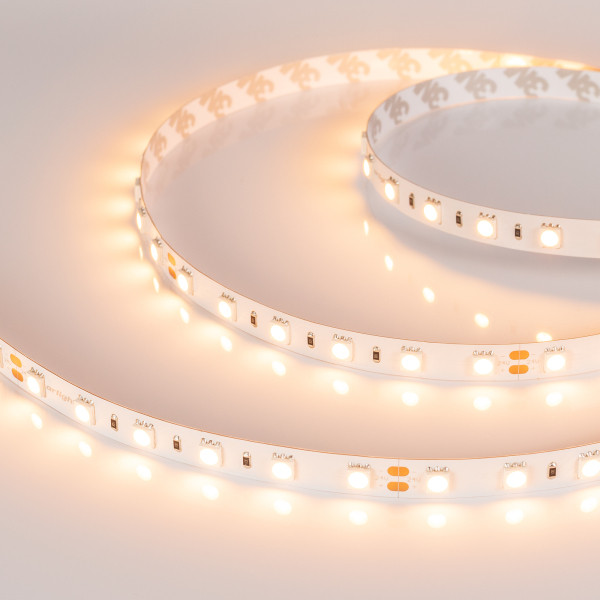 Лента RT-B60-10mm 24V Warm2400 (14.4 W/m, IP20, 5060, 5m) (Arlight, 14.4 Вт/м, IP20) 018099(2). Цена указана за 5 метров. Продается кратно 5 метрам.