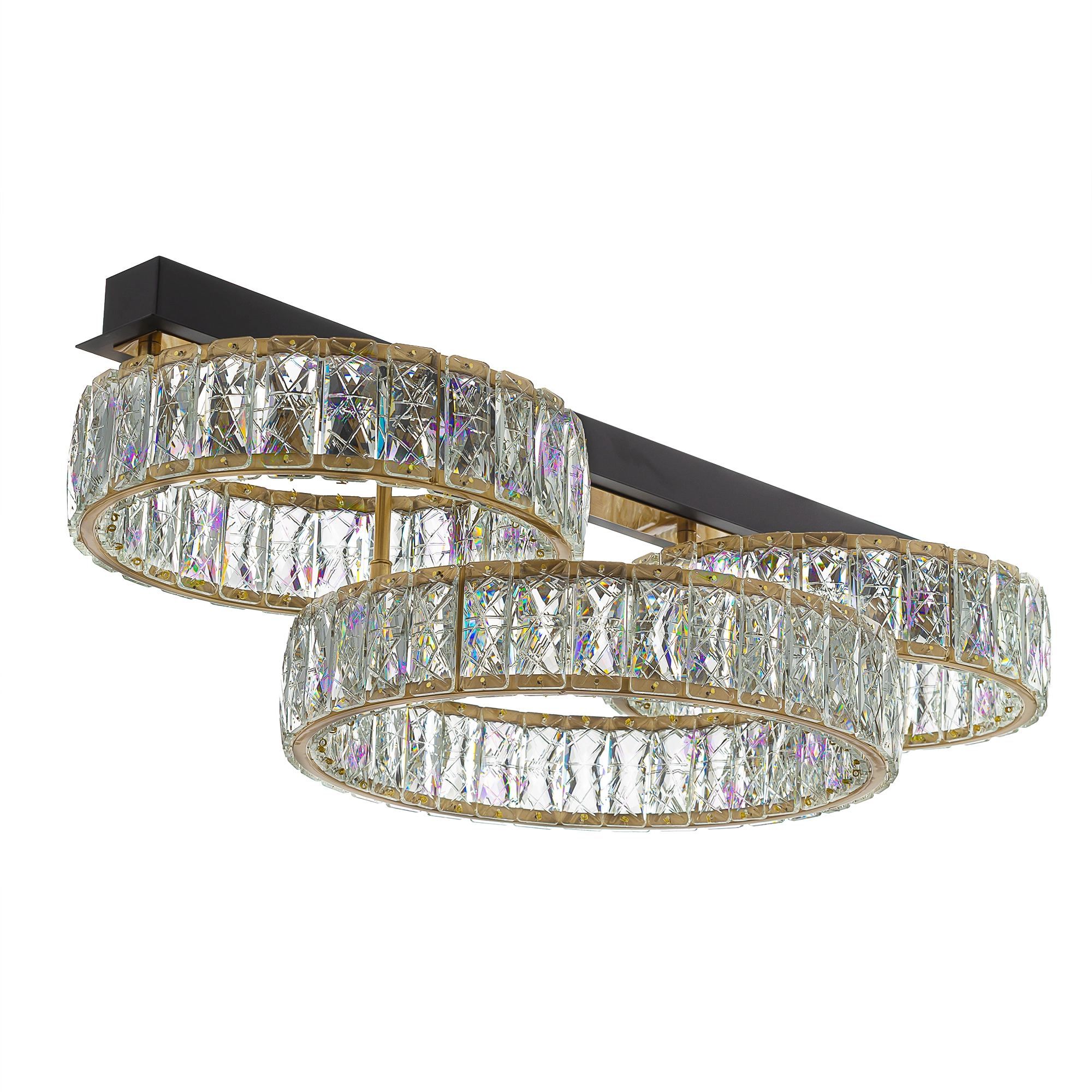 Светильник 75 см, 45W, 3000K, Citilux PALANT CL325162 LED, черный-бронза