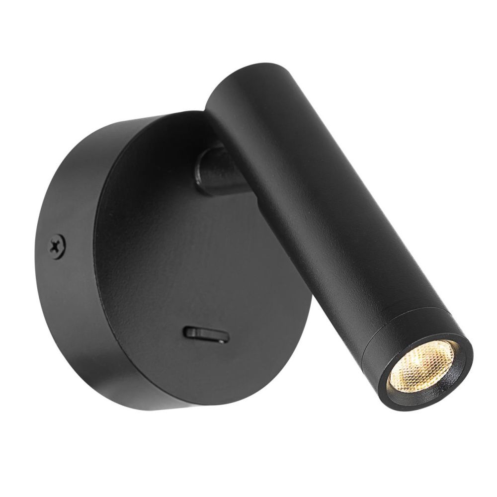 Светильник 11 см, 3W, 3000K, Citilux DEKART CL704101, черный