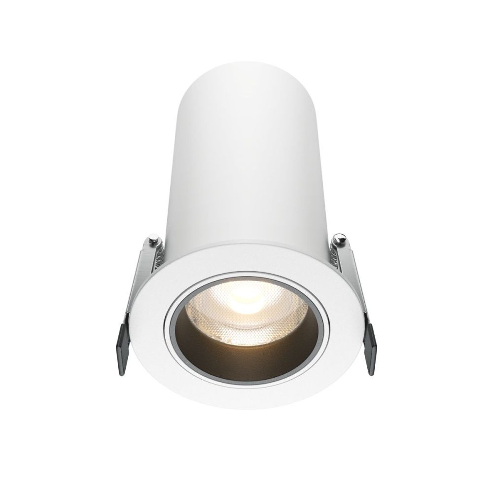 Встраиваемый спот 7,5 см, 12W, 3000K, Maytoni Technical Focus Led DL125-L12-3K-W, белый