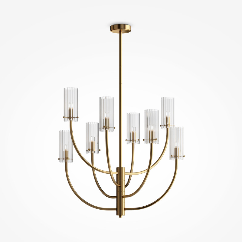 Светильник 73 см, Maytoni Arco MOD223PL-08BS, латунь
