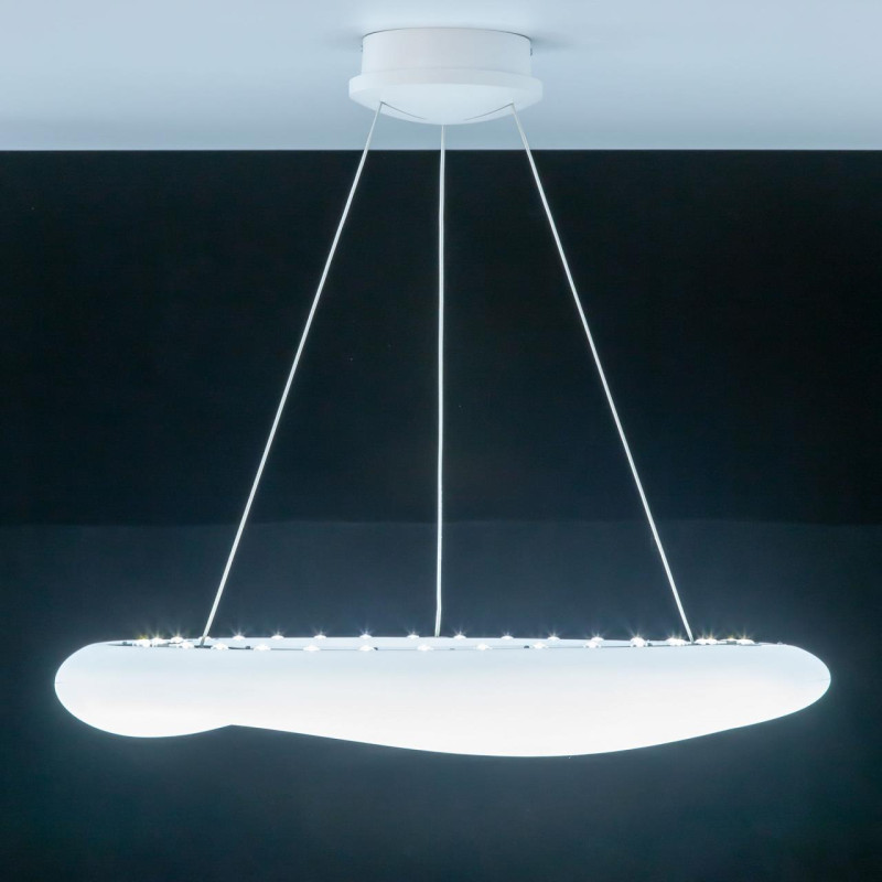 Люстра 80*120 см, LED*130 W, 3000-5500 К, Белый Citilux Стратус CL732A800GS