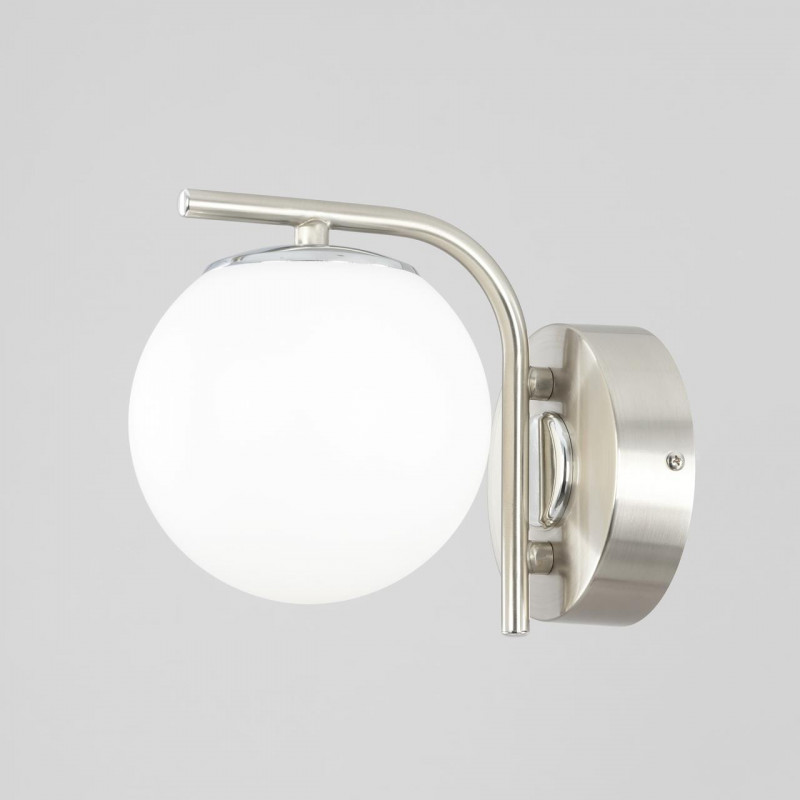 Бра 14*17 см, *LED*12 W, 3000-5500 К, Матовый хром Citilux Адам CL228B311