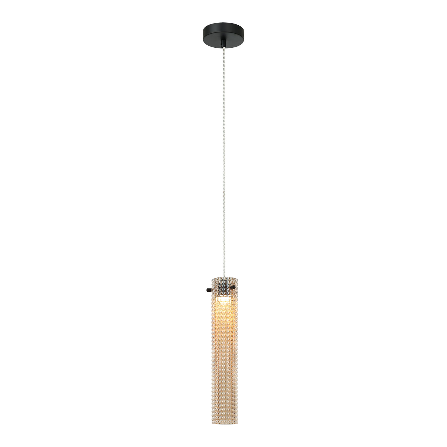 Подвесной светильник 6*40/171 см, 1*LED черный Lussole Floyd LSP-7172