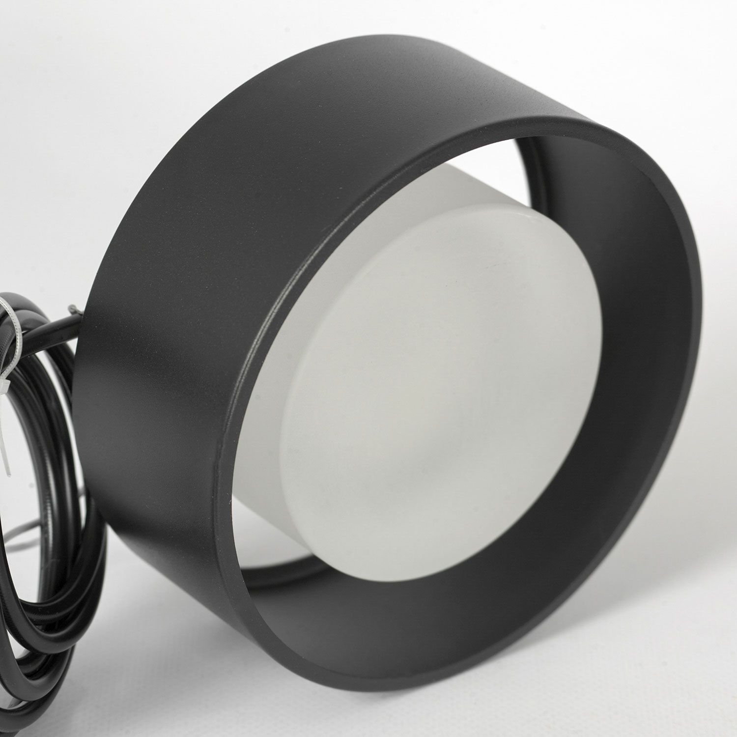 Подвесной светильник 15*22 см, 1*led*7W 3000K Lussole Lewisville LSP-7101 черный