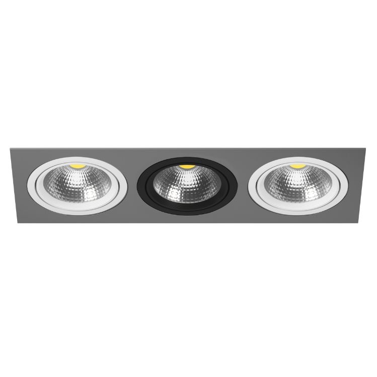 Встраиваемый светильник Light Star Intero 111 i839060706, серый-белый-черный