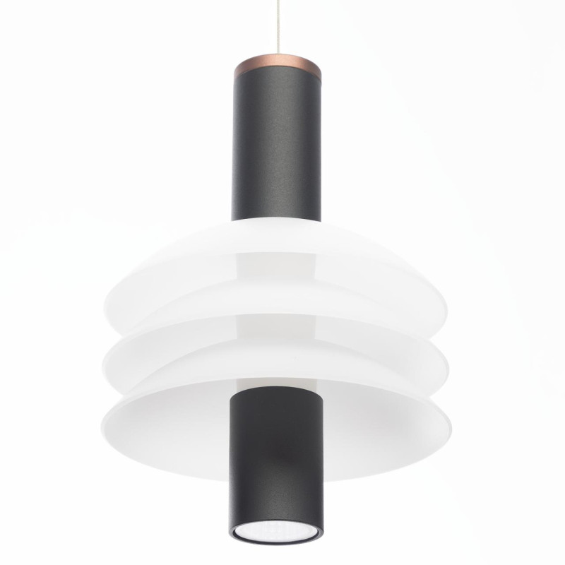 Светильник подвесной 35*185 см LED*16 W, 4000 К Citilux Майя Черный CL202031