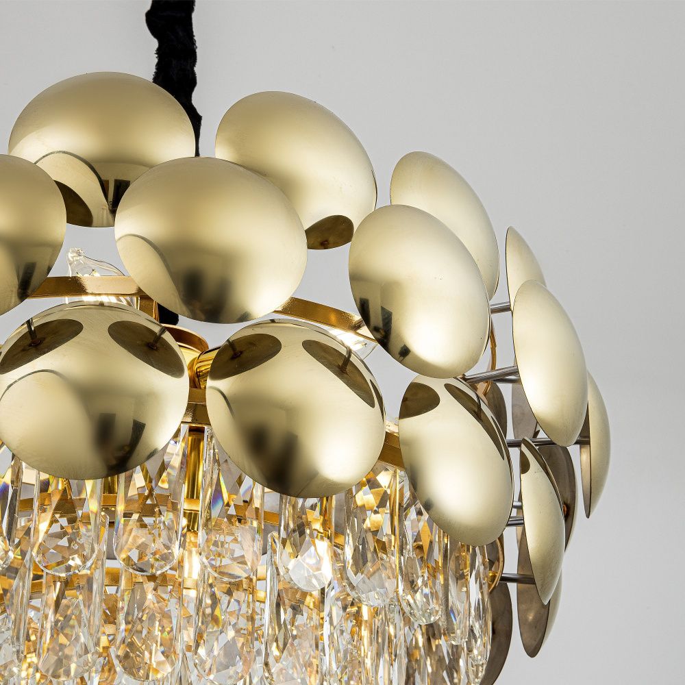 Подвесная люстра 50*50*76 см, Е14 8x40W, Золото MODELUX ML.627.8