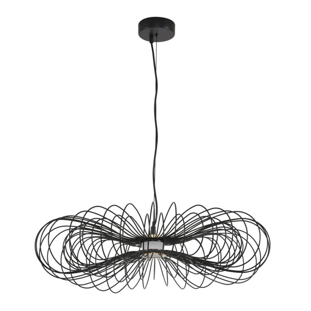 Подвес *70*169,5-169,5 см, 1*LED*9W, 3000K, Lumion Camomile LUM8301/10L, черный