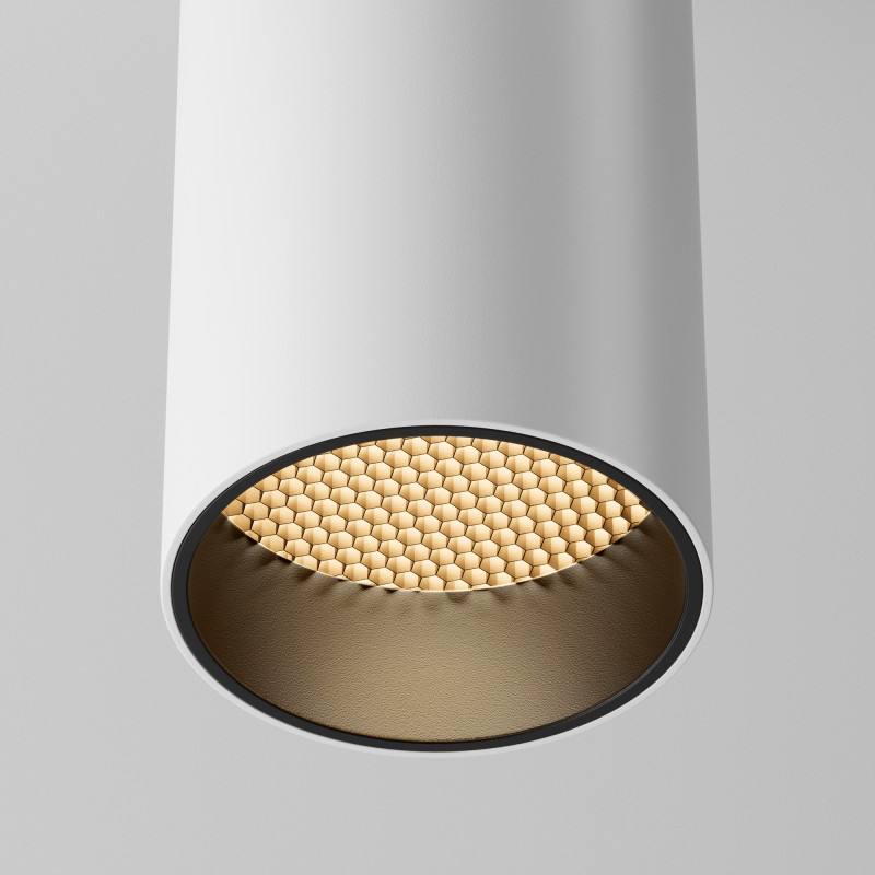 Накладной светильник 5,2*5,2*12,5 см,  LED, 12W, 3000К, Maytoni Technical FOCUS LED C056CL-L12W2.7K-W-W белый