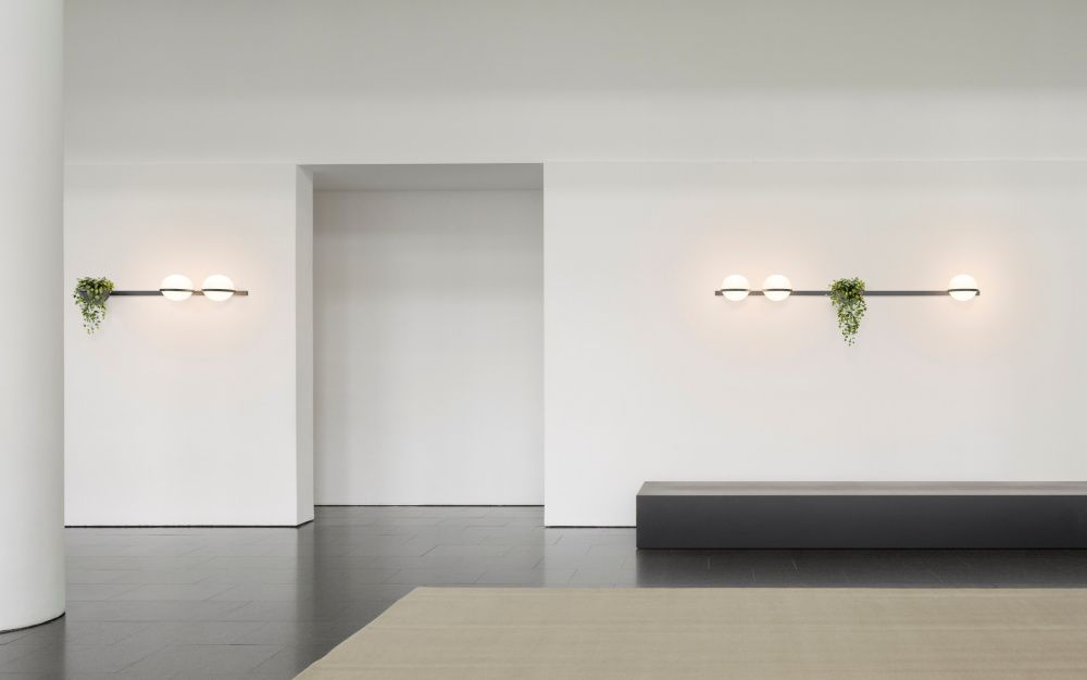 Бра PALMA Wall lamp 1 шар 55*25*22 см, 1*LED*9W, 3000, 4000, 6000K, ImperiumLoft 22.93726, Серый