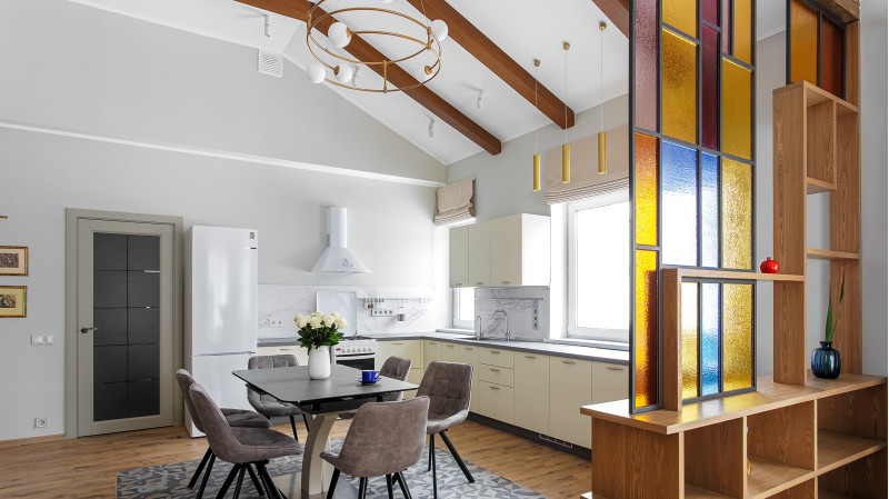 Подвесной светильник 5,2*5,2*30 см, LED, 12W, 3000К, Maytoni Technical FOCUS LED P072PL-L12W3K-BS латунный