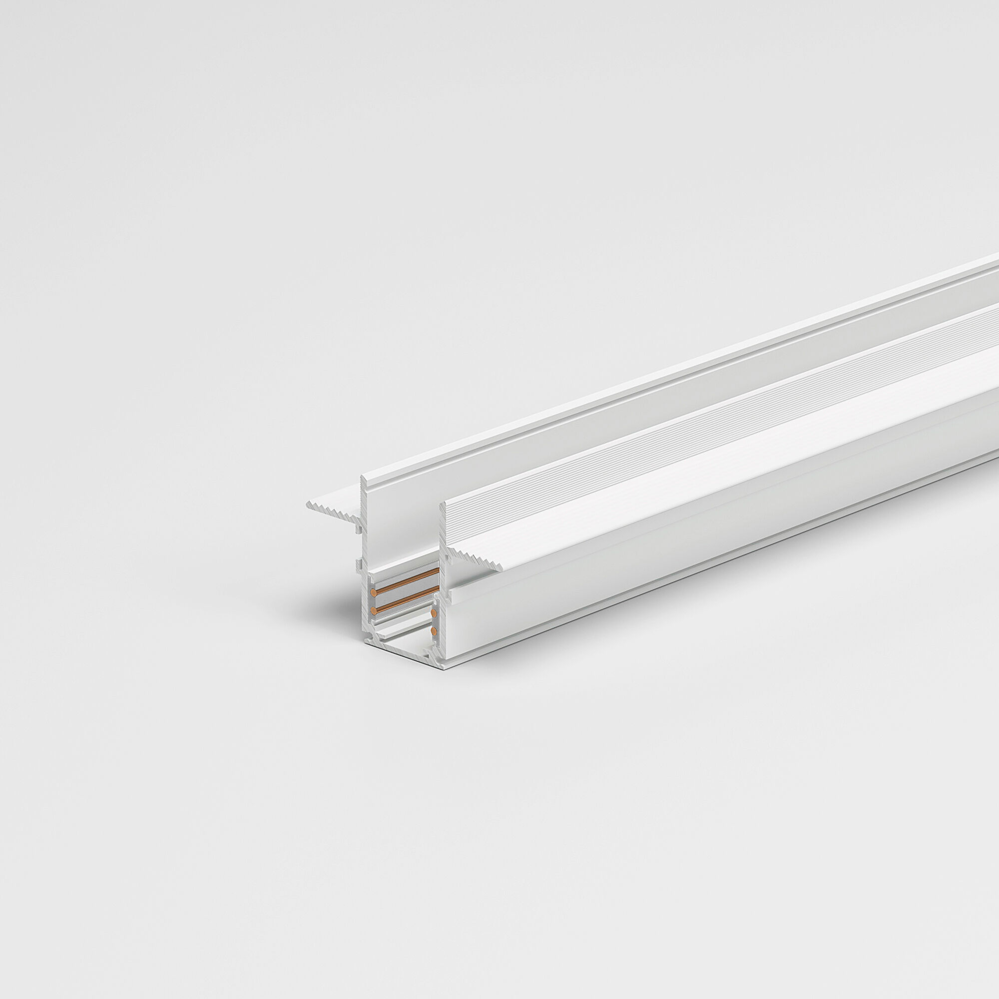 Шинопровод встраиваемый Elektrostandard Slim Magnetic под ГКЛ 9,5мм 3м 85210/00, белый