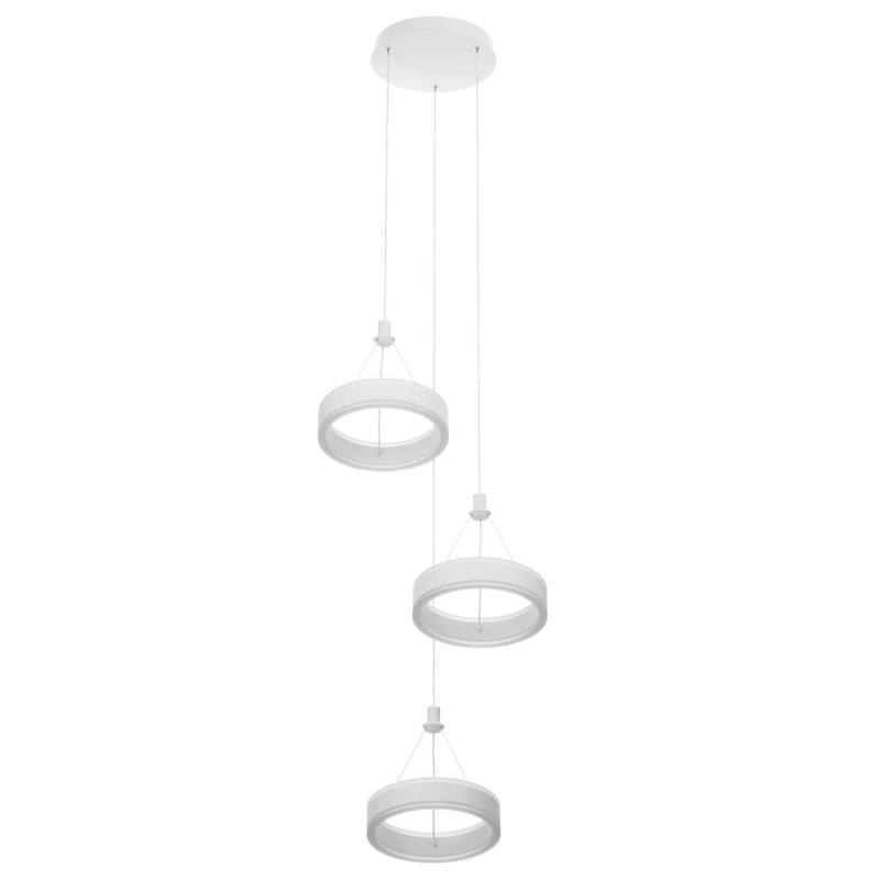 Люстра 40*50/140 см, 60W, 4000K Citilux CL719030 Дуэт Белый 
