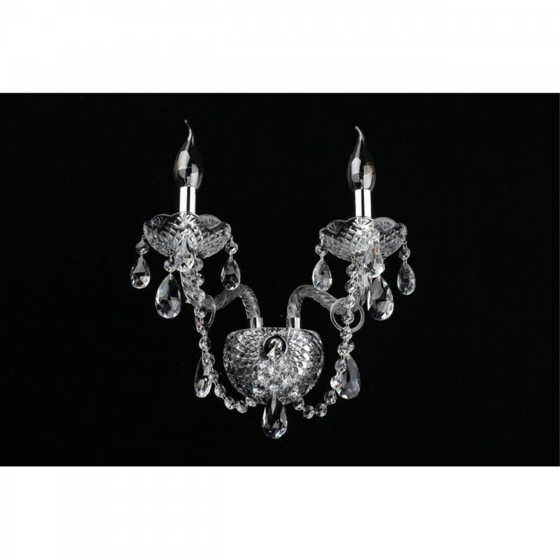 Бра 30*33 см, 1*E14, 40W, Aployt Koletta APL.755.01.02, хром