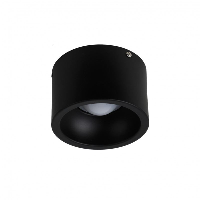 Потолочный светильник Favourite Reflector 1995-1C, D140*H85, Металл окрашен в черный матовый цвет